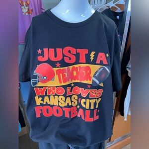 Brand new unisex T-shirt Kansas City teacher
